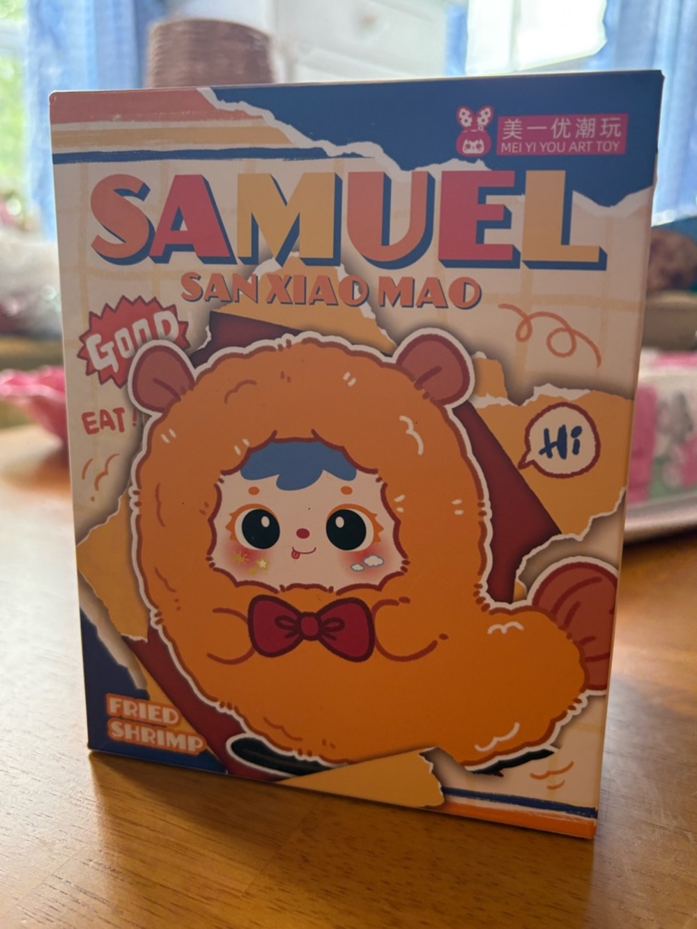 Samuel San Xiao Mao Plush Toy - Orange